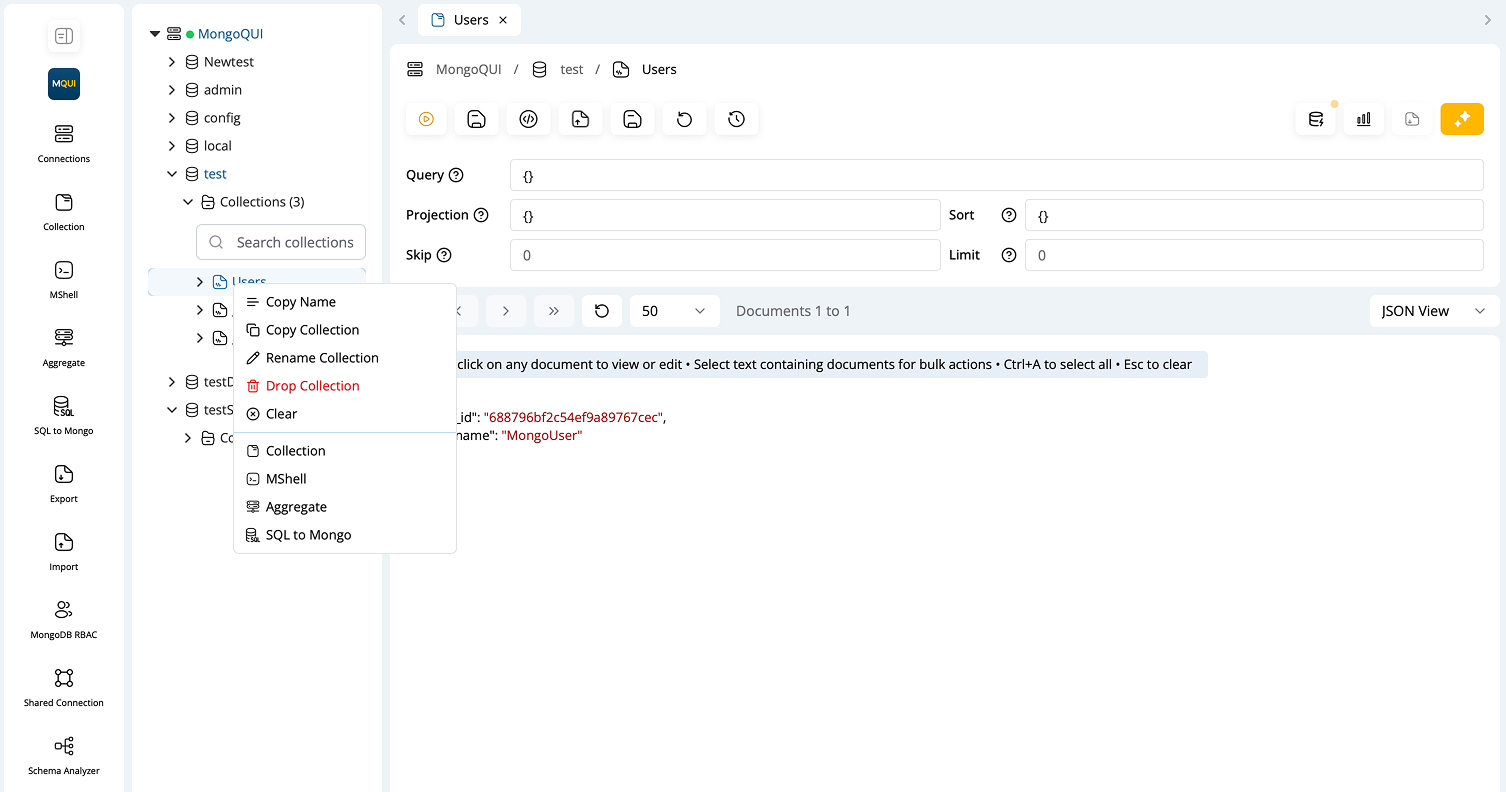 Collectionoperations