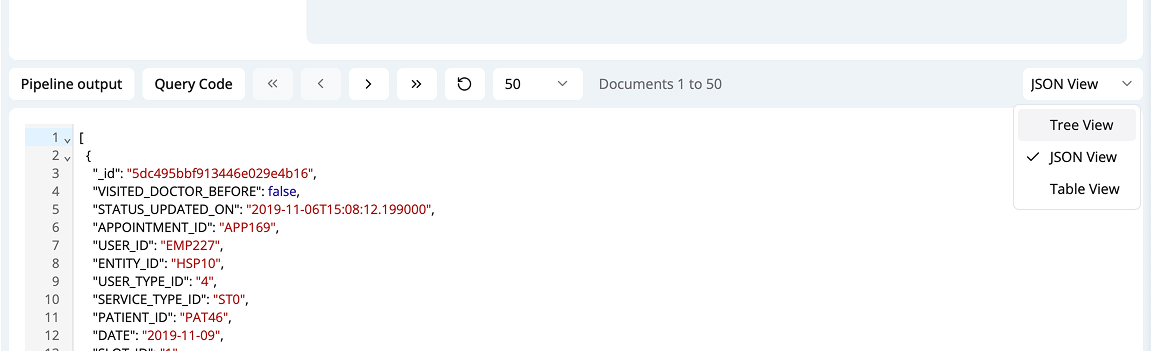 Result Viewer Options